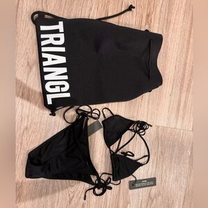 TRIANGL VINCA - EBONY BLACK SWIMSUIT
